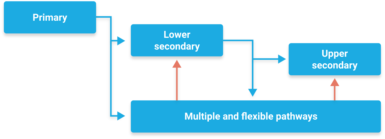 multiple and flexible pathways (MFP)